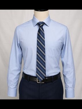 Brooks Brothers 346 Silk Blue Yellow Stripe Tie